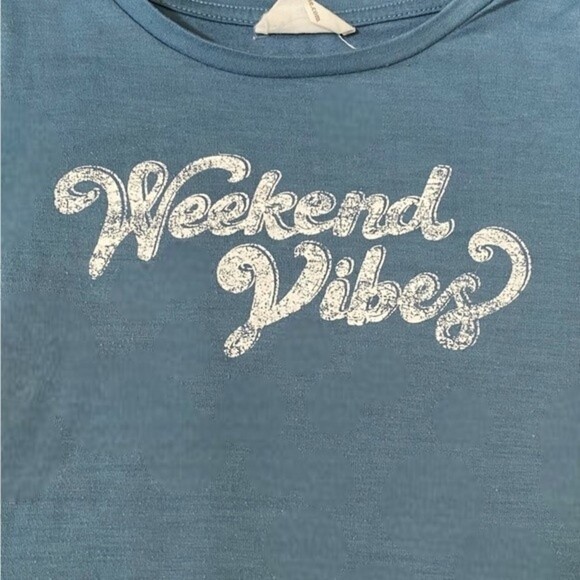 Joyfolie Mia Joy Weekend Vibes Shirt size 10 - Picture 3 of 4
